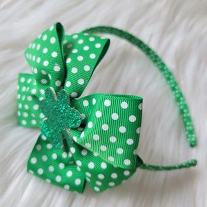 St. Patrick’s Day Shamrock Headband